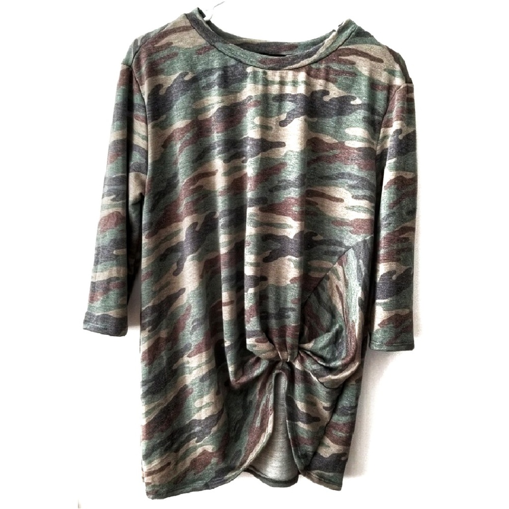 Botanique Camouflauge Lounge Military Front Twist